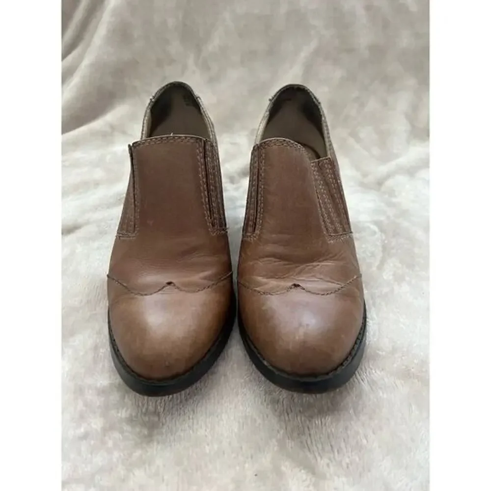 Levity Daisy Mae Leather Mules Western Style Brown Size 6 Women’s - Picture 6 of 6